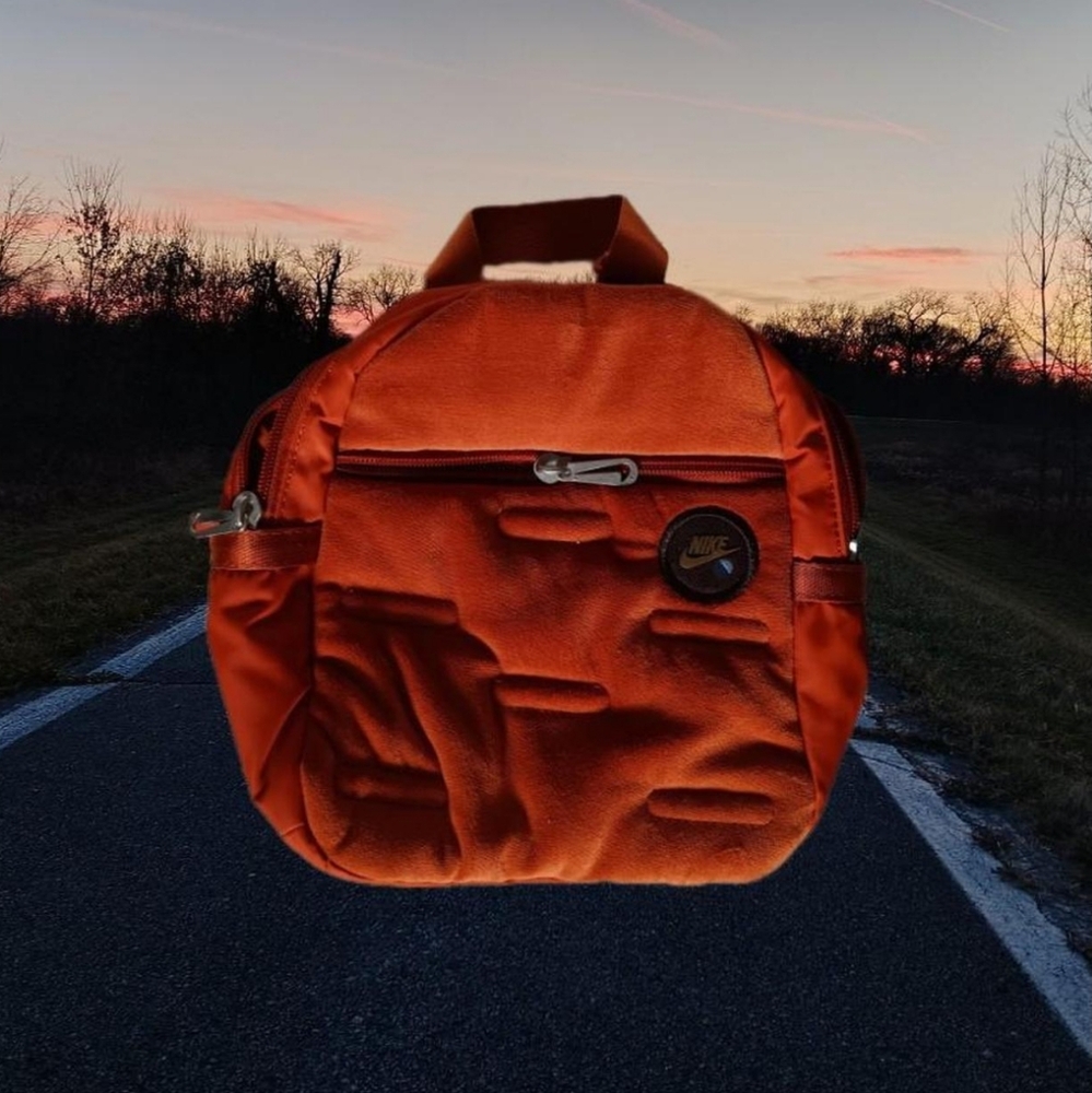 Brick orange Mini nike backpack
